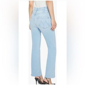 Mother jeans Lil hustler ankle fray new with tags size 24